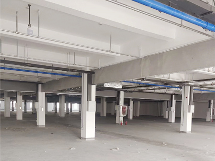 舒城一号厂房二楼放设备电缆